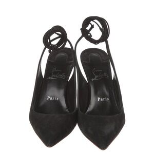 Christian Louboutin
Suede Slingback Pumps
Women's Size: 8 | IT 38